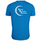 Active T-shirt ABS kobolt ryg